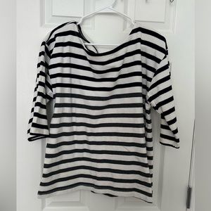 J.Crew Stripped Boatneck Sweater